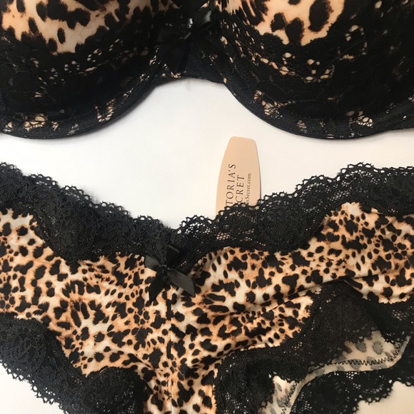 Victorias Secret Demi Bra & Cheeky Set - 32DD - Picture 2 of 6